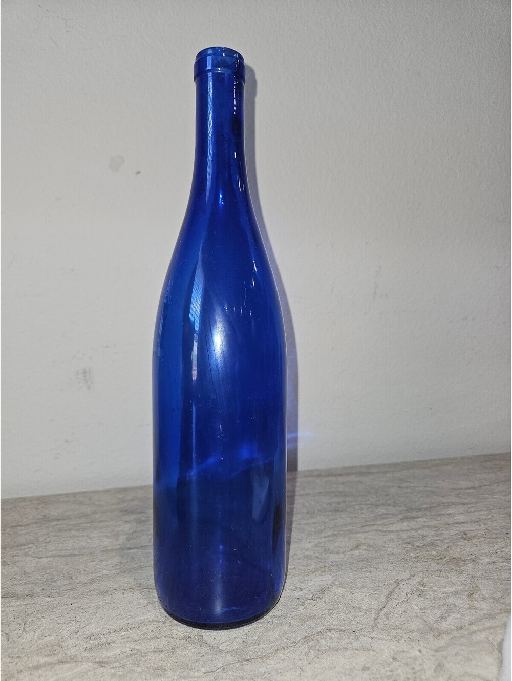 Vintage Cobalt Blue Glass Bottle